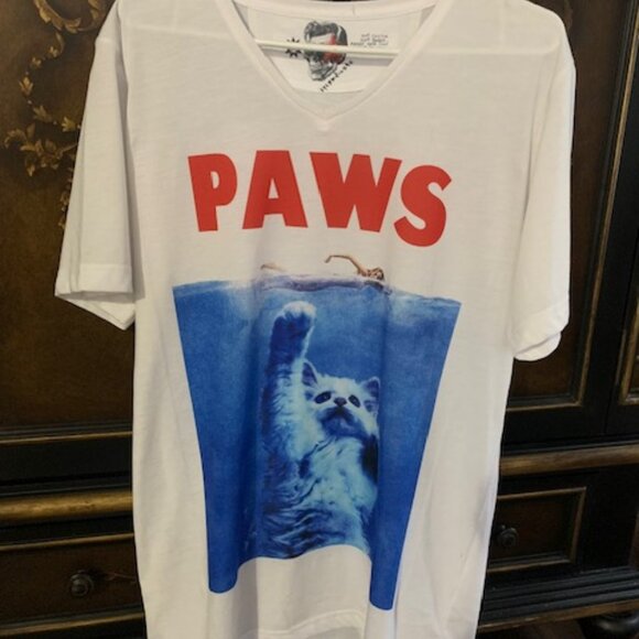 Other - PAWS.. MENS SATERICAL MOVIE TEE